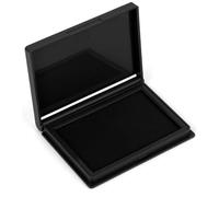 Muuookka Premium Black Ink Stamp Pad, 4 X 2.5 Inch - Ideal for Office and Crafting, Compatible with All Stamp Types
