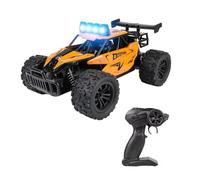 Muuookka RC Alloy Car 1:16 Scale, 2WD Off-Road Vehicle with LED Lights, 20KM/H Top Speed for Kids B