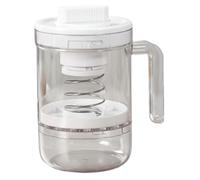 Muuookka Reusable Yogurt Strainer with Lid Self-Made Effortless Cheese Maker Thick Creamy Whey Separator Yogurt Filter A