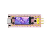 Muuookka STM32F103C8T6 Development Board 80x160 0.96 Inch LCD TFT Color Screen Display ARM Microcontroller Type C with LED