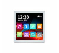 Muuookka Touch Screen 2x25W Stereo Sound 86 Type Mini Min Wall Amplifier Bluetooth Smart Home Audio Music Panel