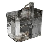 Muuookka USB Powered Automatic Cat Water Fountain Anti-Dry Recirculating Filtered Water Dispenser with Pump B