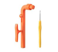 Muuookka Yarn Tension Regulator and Guide, Crochet Helper for Beginners, Magic Rings Tool, for Crocheters& Knitters B