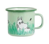 Muurla Boys enamel mug 25 cl Green
