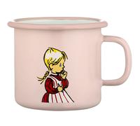 Muurla - Emil Enamel Mug Ida 25 cl, Pink - Pink