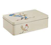 Muurla - Emil Tin Box Cluck Cluck 12x18 cm - Beige