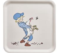 Muurla - Emil Tray Cluck Cluck 33x33 cm - White