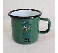 Muurla Snufkin enamel mug 37 cl Green