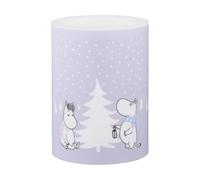 Muurla Moomin block candle LED 10 cm Snowfall
