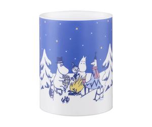 Muurla Moomin block candle LED 12,5 cm Starry night