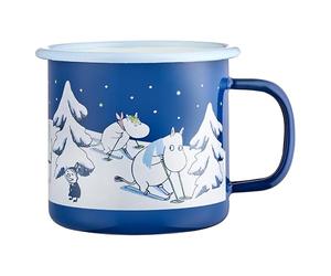 Muurla Moomin | Christmas | Enamel Mug | Starry Night | 0.37L
