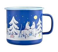 Muurla Moomin | Christmas | Enamel XL Mug | Starry Night | 0.80L