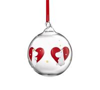 Muurla MOOMIN | Christmas | Glass Bauble | Heart | ⌀ 9 cm