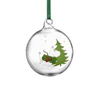Muurla MOOMIN | Christmas | Glass Bauble | Spruce | ⌀ 9 cm