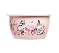 Moomin Enamel Bowl Girls Pink 0.3 L Muurla