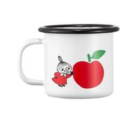 Muurla Moomin enamel mug 1.5 dl Joyfull Apples