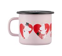 Muurla Moomin enamel mug 25 cl Heart