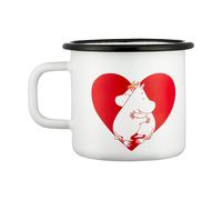 Muurla Moomin enamel mug 37 cl Heart