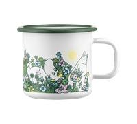 Moomin Enamel Mug In The Garden