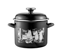 Muurla Moomin enamel pot high lid 3.5 L The Kitchen