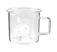 Muurla Moomin glass mug clear 35 cl Little My