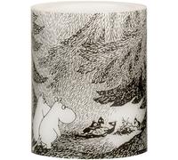 Muurla Moomin block candle LED 12,5 cm Under the trees