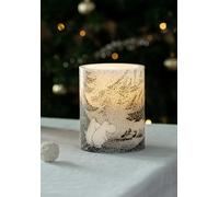 Muurla Moomin LED Candle, Under The Trees, ⌀ 10cm x 12.5cm High