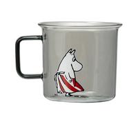Muurla Moomin mamma glass mug 35 rey