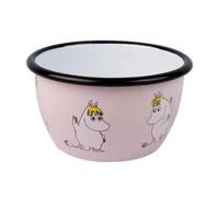 Muurla Moomin Retro enamel bowl 6 dl Snorkmaiden