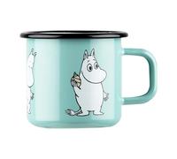 Muurla Moomin Retro enamel mug 37 cl Mint