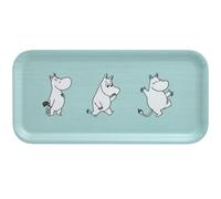 Muurla - Moomin Retro Tray 27x13 cm, Light Blue - Light blue