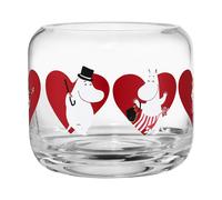 Muurla Moomin tealight holder Ø9x8 cm Heart