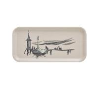 Muurla Moomin tray 13x27 cm The pier