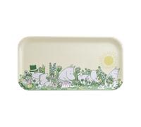 Muurla Moomin tray 22x43 cm In the garden