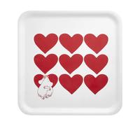 Muurla Moomin tray 33x33 cm Heart