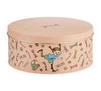 Muurla - Pippi Candy Tin Jar Ø15 cm - Pink