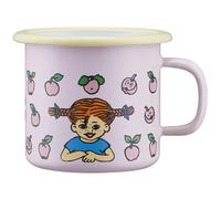 Muurla - Pippi Fruits Enamel Mug 25 cl - Pink