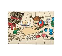 Muurla Pippi kitchen towel 50x70 cm Baking