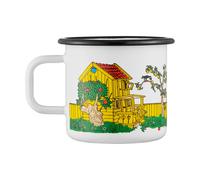 Muurla Pippi Longstocking enamel mug 3.7 dl The Way Home