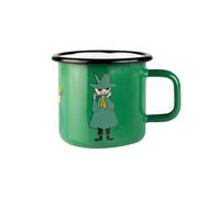 Muurla Snufkin enamel mug 37 cl Green