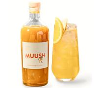 MUUSH Elixir - Blood Orange & Ginger - Functional Cordial with Lion’s Mane - High in Fibre, Low-Sugar, Vegan - Enjoy Hot or Cold - Mind-Boosting Nootropic Drink - 700 ml