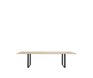 Muuto 70/70 dining table 295x108 cm Sollid oak-Black