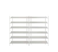 Muuto Compile configuration 8 shelving system Grey