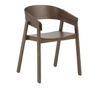Muuto Cover Armchair Stained dark brown