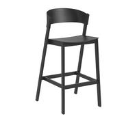 Muuto Cover bar stool Black