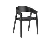 Muuto Cover chair upholstered seat Remix 183-Black