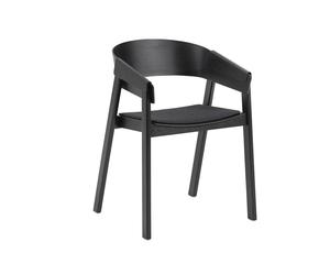 Muuto Cover chair upholstered seat Remix 183-Black