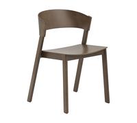 Muuto Cover Side Chair Stained dark brown