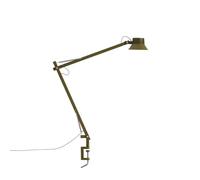 Muuto Dedicate L2 Table Lamp With Clip Brown Green