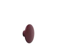 Muuto The Dots coat hook burgundy Medium